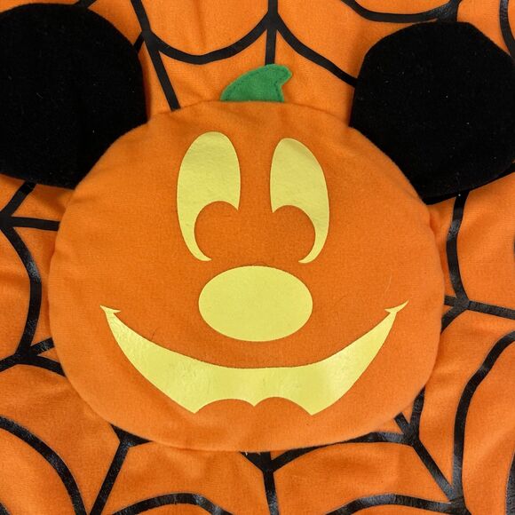 Disney Word / Land Mickey Mouse Pumpkin Trick Or Treat Halloween Bag Tote - Picture 2 of 9